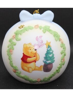 One Little Star Makes a Difference 1998 Disney Pooh & Piglet Christmas Ornament